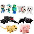Miniatyrbild 2 av 2: Minecraft My World Plyschdocka Anka Docka Plyschleksak Kudde Barn Pojkar Presenter 20cm [DB]