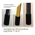 Miniatyrbild 4 av 5: 16 st Stolsbensskydd Stickade Möbelstrumpor [DB] Black