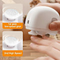 Miniatyrbild 4 av 5: 2 i 1 Automatisk Elektrisk Nagelklippare Trimmer Nagelknipsare med Lampa för Barn Vuxna [Db] White