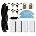 Miniatyrbild 1 av 5: För HONITURE Q6 SE Robotdammsugare Ersättningsdelar Tillbehör Huvudborste Sidoborste Hepa Fi [DB] As shown