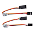 Miniatyrbillede 2 af 5: 2 stk. Rc Servo Signal Reverser Rotation Inverter til Jr Futaba Flyvemaskine [db]