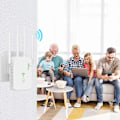 Miniatyrbild 2 av 3: Wifi Förlängare Wifi Booster 300Mbps Wifi Förstärkare Wifi Range Extender Dubbel Wifi Router Repeater för Hem 2.4Ghz db White