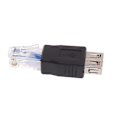 Pikkukuva 4 / 5: Usb2.0 A-naaras RJ45-uros Ethernet USB-siirtoverkkoliitäntäsovitin {db}