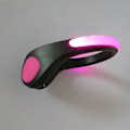Miniatyrbillede 1 af 3: 2 Pak LED Sko-Klipslys Natadvarsel Lam Refleks Løbeudstyr Lam db Pink
