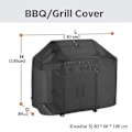 Pikkukuva 4 / 4: 5 Kokoa Vedenpitävä BBQ-Grillin Peite [DB] 80*66*100cm