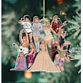 Miniatyrbild 1 av 2: Merry Swiftmas Taylor Album Som Bokprydnad, swiftie Julpynt Eras Tour Prydnad Jul Swiftmas Present [DB] D