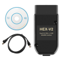 Miniatyrbillede 3 af 5: For COM 22.3 OBD2 Scanner HEX V2 USB til Golf A6 Seat Ubegrænset VINs ATMEGA162+16V8+FT232RQ db Black