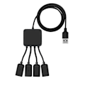 Pikkukuva 4 / 5: USB-keskitin 4-porttinen USB 2.0 -sovitin USB-jakaja 4-porttinen USB-laajennin USB-sovitin db