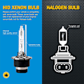 Pikkukuva 4 / 5: D2S Xenon HID -ajovalopolttimot, 8000K 35W, Auton ajovalopolttimon vaihtolamppu lähi- ja kaukovaloihin, 2 kpl