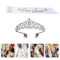 Miniatyrbilde 3 av 3: 1 sett Krone og Prom Queen Sash {DB}
