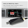 Miniatyrbillede 5 af 5: DAB+ Antenne med USB Adapter Android Bilradio GPS Stereo Receiver Afspiller til Universal db