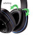 Miniatyrbilde 2 av 5: Lærøreputer for Turtle Beach Elite 800 Hodetelefonøreputer Erstatninger [DB]