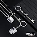Miniatyrbild 2 av 5: Attack on Titan Halsband för Män, Kvinnor, Pojkar och Flickor - AOT Anime Halsband [db]
