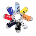 Miniatyrbillede 4 af 5: Anti-skrid Sokker med Grips til Voksne [DB] Red One Size