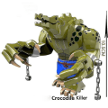 Pikkukuva 5 / 5: Batman Crocodile Killer 10,5 cm hahmolohkot Rakennuspalikka Lelulelu Lahja [DB] Lizard