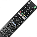 Miniatyrbilde 2 av 3: Rmt-tx300e Fjernkontroll for Sony TV Rmttx300e Youtube Netflix [jkw] db