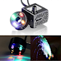 Miniatyrbillede 5 af 5: Mini Vandpumpe med LED, 180 l/t, 3 W, lille akvarium, have, brønd, havedam, vandfontænepumpe [DB]