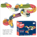 Miniatyrbilde 3 av 5: 2023 Nye 34/48stk Badeleker, Andebane Badeleke Baby Badeleker Vannrutsjebane Med Opptrekkbar And, Diy E Db 34pcs