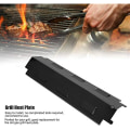 Miniatyrbilde 4 av 5: Universal erstatning grillvarmetelt for grillporselen stål Bbq varmeplate skjold varmetelt smakstilsetningsstang brennerdeksel flammedemper for Db 2Pcs