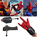 Pikkukuva 1 / 4: 1 kpl Spiderman Cosplay Spiderman Homecoming Spider Launcher Web Shooter  Peter Parker Silica Gel Rannekoru Props Db