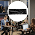 Miniatyrbilde 2 av 4: Laptop Tastatur bakgrunnsbelyst + Ramme For HP Probook 450 G5 455 G5 470 G5 Tastaturer [db] Basic