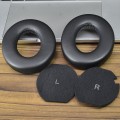 Pikkukuva 4 / 5: Vaihdettava korvatyyny Sennheiser Momentum 4 Wireless -kuulokkeisiin, sienikorjausosa, suojakotelo