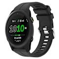 Pikkukuva 1 / 5: Garmin Forerunner 745 22mm silikoninen urheilukellon ranneke [DB] Black