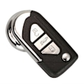 Miniatyrbild 3 av 5: Bilnyckelskal för Citroen DS3 2/3 knappar med VA2 oslipat nyckelblad tomt ersättningsfjärrkontrollfodral [db] 2 Buttons