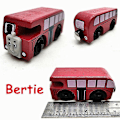 Miniatyrbillede 2 af 2: Thomas og hans venner tog tankmotor træ jernbane magnet samle gave legetøj køb 1 få 1 gratis Db Bertie