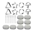 DB 24 st Squid Cookie Cutter Spelset, Med Plåtlåda & Nål
