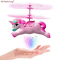 Ny Flygande Enhörning Sensor Flygplan Led Rc Enhörning Drönare Barn Suspenderade Leksaker Usb Laddning Gest Sensor Barn Presenter Ac59 [DB]