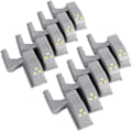 Miniatyrbilde 1 av 5: 10 stk Smart Touch Sensor Skap LED Lys Hengsel Lys db Warm White