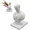 Miniatyrbillede 1 af 4: Julius Caesar Blyantholder, Sjov Julius Caesar Buste Statue Penholder, Resin Caesar Statue Blyantholder [db]
