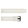 Miniatyrbillede 4 af 5: Silikone Urrem Udskiftning til Garmin Instinct - Grå [DB] Multicolor White