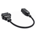 Miniatyrbillede 5 af 5: OBD2 Kabel til Honda 3-polet OBD1 Adapter OBD2 Obdii til Honda 3-polet til 16-polet Stik Kompatibel Di [DB]