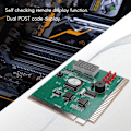 Miniatyrbillede 2 af 5: Pc Motherboard Diagnostic Card 4-cifret Pci/isa Post Code Analyzer [DB]