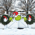 Miniatyrbilde 5 av 5: 3 stk Grinchs gjerdetitter, grinchmas-dekorasjon for tre, grinchs tretopper for Whoville juledekorasjoner