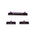 Miniatyrbilde 1 av 2: For Samsung Galaxy S10 G973/S10 Plus G975 3 stk/sett OEM Strøm på/av og volum sideknapper [DB] Black Samsung Galaxy S10