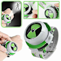 Miniatyrbilde 1 av 4: Ben10 Tiens Alien Force Projektor Klokke Omnitrix Illumintator Armbånd Lekegaver {DB}