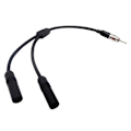 Pikkukuva 1 / 5: 50cm auton antennin jatkokaapeli uros naaras auto am fm radio adapterikaapeli [db]