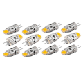 Miniatyrbild 1 av 5: 12 st G4 LED-lampa 12V DC dimbar Cob LED G4-lampa 1,5W 360 strålvinkel för att ersätta 15W halogenlampa ( [DB] Warm White Light