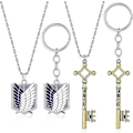 Miniatyrbild 1 av 5: Attack on Titan Halsband för Män, Kvinnor, Pojkar och Flickor - AOT Anime Halsband [db]