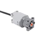 Tekniska delar Motor Byggsten Motor L-motor 88003 För Power Functions Elektrisk Monterad Byggsten Leksak PartDB