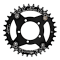 Miniatyrbilde 4 av 5: For Motor Conversion Piece Mid-mounted Motor 104bcd Positive And Negative Tooth Crankset Adaptation
