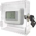 Miniatyrbillede 2 af 5: Termostatdæksel, Universal Termostat Låseboks med Lås, Klar Stor Termostatbeskyttelse til Termostat på Væg, Termostat Panel Låsebeskyttelse F [DB] With Key