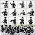 Miniatyrbillede 3 af 4: Sæt med 18 minifigurer  Serie Skurk Minifigurer Byggeklodser Legetøj Db