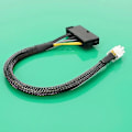 Miniatyrbillede 2 af 5: ATX PSU 24 Pin til Motherboards 6Pin til Acer 6Pin Bundkort Strømforsyningskabel [db] B
