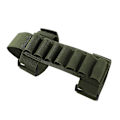 Miniatyrbillede 1 af 5: 1000D Nylon 7 Runder Taktisk Shotgun Skalholder Ammunition Bælte Holder Pose Patron Til Jagt [DB] OD