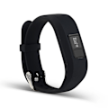 Miniatyrbillede 3 af 5: Til Garmin Vivofit 3 Blød Silikon Urrem Justerbar Udskiftningsrem {db} Black Garmin Vivofit 3
