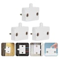 Miniatyrbilde 4 av 4: 3 stk Dørbryter Automatisk Lysbryter Berøringslampe Elektrisk Lysbryter db White 1 3.30X2.30X1.00CM